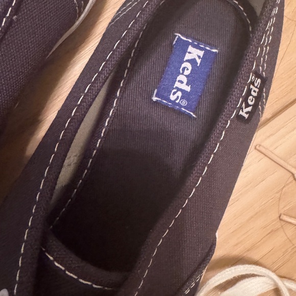 Keds Navy Canvas Sneakers - Picture 3 of 5